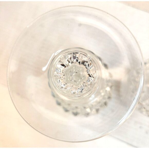 Vintage Crystal Wine Goblets Set Of 2 Elegant Glassware " Cristal d'Arques Wine - Picture 6 of 9